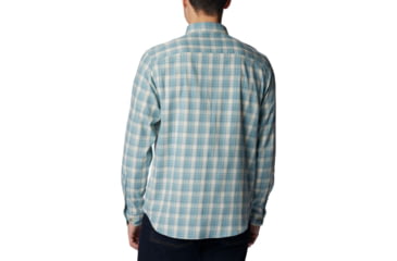 Image of Columbia Vapor Ridge III Long Sleeve Shirt - Mens, Stone Blue Plaid Gradient, Extra Large, 1552071460StnBlPldGdtXL