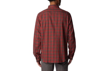 Image of Columbia Vapor Ridge III Long Sleeve Shirt - Mens, Warp Red Plaid Gradient, Extra Large, 1552071849WrpRdPldGdtXL