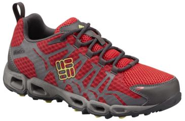 Image of Columbia Ventrailia Hiking Shoe - Womens-Red Hibiscus/Sunnyside-Medium-10 US