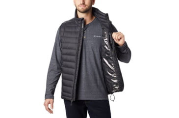 Image of Columbia Voodoo Falls 590 TurboDown Vest, Black, M - Mens, 1698351010-M