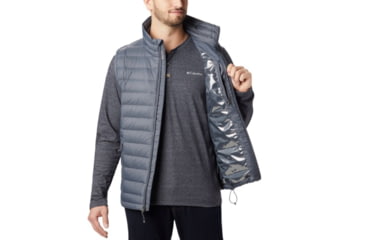 Image of Columbia Voodoo Falls 590 TurboDown Vest, Graphite, 2XL - Mens, 1698351053-XXL