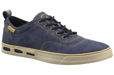 Image of Columbia Vulc N Vent Lace Casual Shoe - Men's-Nocturnal/Banana-Medium-11