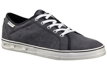 Image of Columbia Vulc N Vent Shore Lace Casual Shoe - Men's-Black/Sea Salt-Medium-8