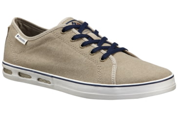Image of Columbia Vulc N Vent Shore Lace Casual Shoe - Men's-Vivid Blue/ Grey-Medium-8