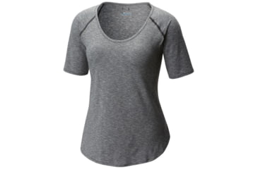 Image of Columbia Wander More Short Sleeve Tee - Womens, Black Heather, M 1789661011M