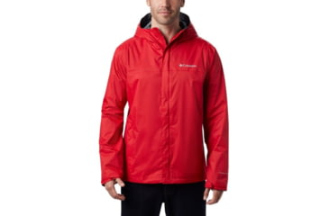 Image of Columbia Watertight II Jacket - Mens, Mountain Red, Large, 1533891613-L