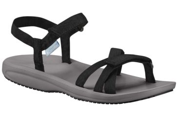 Image of Columbia Wave Train Sandals - Womens, Black/White, 10 US 1766881010-100