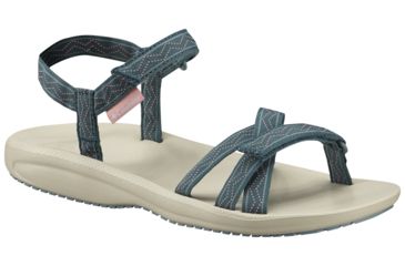 Image of Columbia Wave Train Sandals - Womens, Cloudburst/White, 6 US 1766881336-060