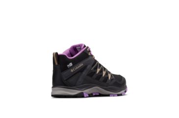 Image of Columbia Wayfinder Mid Outdry Hiking Boots - Womens, Black, Warm Gold, Medium, 7, 1827071012-7