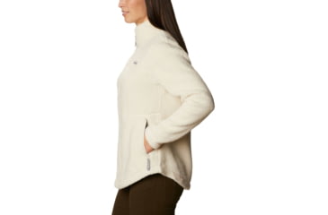 Image of Columbia West Bend Full Zip Fleece Jacket - Womens, Chalk, Extra Small, 1939901191ChalkXS