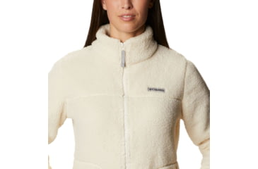 Image of Columbia West Bend Full Zip Fleece Jacket - Womens, Chalk, Extra Small, 1939901191ChalkXS