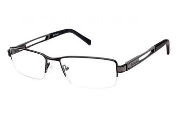 Image of Columbia WEST ELK Single Vision Prescription Eyeglasses - Frame BLACK/GREY, Size 55/18mm CBWESTELK03