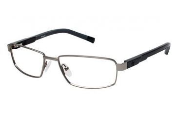 Image of Columbia Weston Peak Eyeglass Frames - Frame Gunmetal/Black, Size 55/16mm CBWESTONPK01