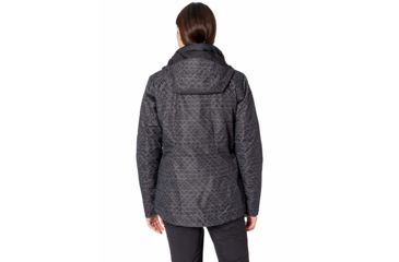 Image of Columbia Whirlibird III Interchange Jacket, Black Diamonds Print, Extra Small - Womens, 1801151011-XS