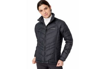 Image of Columbia Whirlibird III Interchange Jacket, Black Diamonds Print, Extra Small - Womens, 1801151011-XS