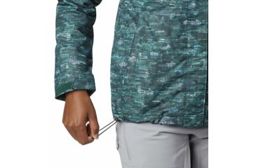 Image of Columbia Whirlibird III Interchange Jacket, Dark Ivy Camo Print, XL - Womens, 1801151399-XL
