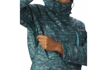 Image of Columbia Whirlibird III Interchange Jacket, Dark Ivy Camo Print, XL - Womens, 1801151399-XL