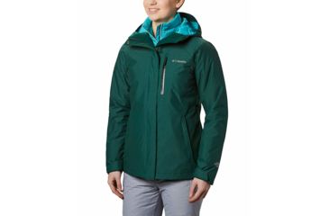 Image of Columbia Whirlibird III Interchange Jacket, Dark Ivy Crossdye, XL - Womens, 1801151398-XL