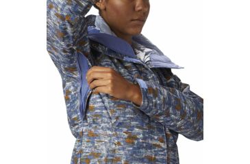Image of Columbia Whirlibird III Interchange Jacket, Faded Sky Camo Print, XL - Womens, 1801151467-XL