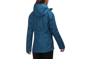 Image of Columbia Whirlibird III Interchange Jacket, Lagoon Diamonds Print, M - Womens, 1801151458-M