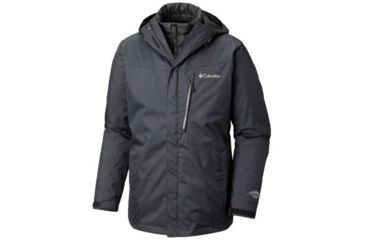 Image of Columbia Whirlibird III Interchange Jacket - Mens, Black Melange, Large, 1800471011-L
