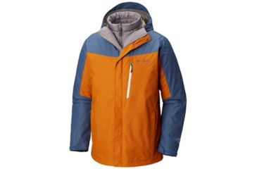 Image of Columbia Whirlibird III Interchange Jacket - Mens, Bright Copper/Dark Mountain, Medium, 1800471841-M