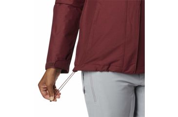 Image of Columbia Whirlibird III Interchange Jacket, Rich Wine Crossdye, Extra Small - Womens, 1801151624-XS