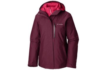 Image of Columbia Whirlibird III Interchange Jacket - Womens, Rich Wine Crossdye, Small, 1801151624-S
