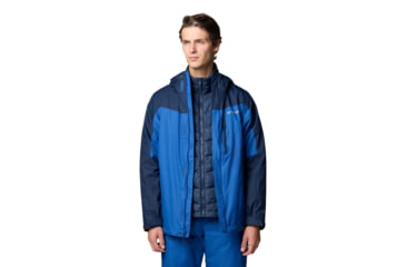 Image of Columbia Whirlibird V Interchange Jacket - Mens, Mountain Blue/Collegiate Navy, Extra Large, 2090281-433-XL