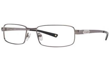 Image of Columbia White River Progressive Prescription Eyeglasses - Frame Shiny Gunmetal, Size 55/17mm CBWHITERIVER01