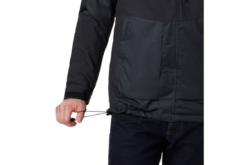 Image of Columbia Wildside Jacket, Black, Charcoal Heather, 2XL - Mens, 1798682010-XXL