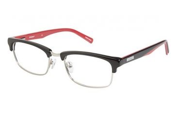 Image of Columbia WILLAMETTE Bifocal Prescription Eyeglasses - Frame Black/Thunderbird Red, Size 54/19mm CBWILLAMETTE01