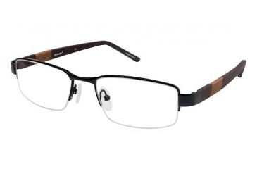 Image of Columbia WILLIAMS MOUNT Progressive Prescription Eyeglasses - Frame BLACK/BROWN, Size 52/18mm CBWILLIAMSMT01