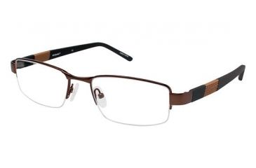 Image of Columbia WILLIAMS MOUNT Progressive Prescription Eyeglasses - Frame BROWN/BLACK, Size 52/18mm CBWILLIAMSMT03