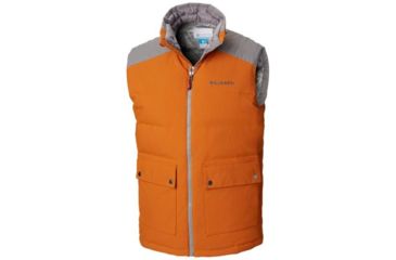 Image of Columbia Winter Challenger Vest - Mens, Bright Copper/Boulder, Large, 1798281841-L