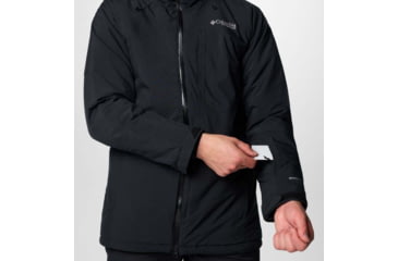 Image of Columbia Winter District III Jacket - Mens, Black, Small, 2087371-010-S