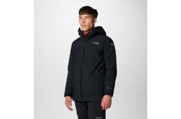 Image of Columbia Winter District III Jacket - Mens, Black, Small, 2087371-010-S