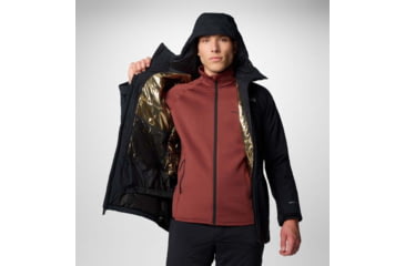 Image of Columbia Winter District III Jacket - Mens, Black, Small, 2087371-010-S