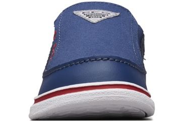 Image of Columbia Youth Bahama PFG Shoes, Carbon/Intense Red, Medium, 1, 1826931469-1