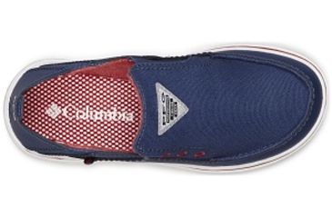 Image of Columbia Youth Bahama PFG Shoes, Carbon/Intense Red, Medium, 1, 1826931469-1