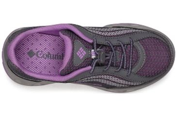 Image of Columbia Childrens Drainmaker IV Boat Shoes, Graphite/Northern Lights, Medium, 11, 1826921054-11