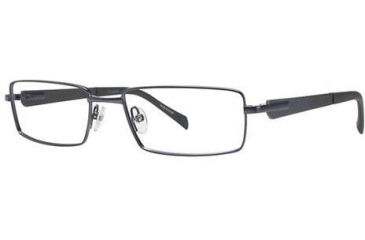 Image of Columbia Zephyr Single Vision Prescription Eyeglasses - Frame Semi Matte Gunmetal, Size 55/17mm CBZEPHYR01