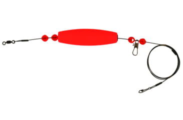 Image of Comal Floats Cigar Steel Float Leader 1/2oz Wght 28in Solid Red, CB300R-28S