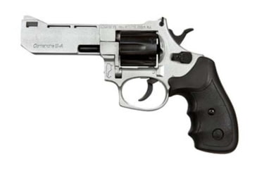 Image of Comanche Comanche II-A Revolver, .38 Special, 4 in barrel, aluminum alloy frame, black rubber grip, revolving chamber, fixed blade front, adjustable rear, 6 round cylinder, Comanche II-A-1-FRRMPG
