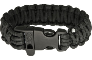 Image of Combat Ready Survival Bracelet, Black, 8in, SS -BLACK / CBR359