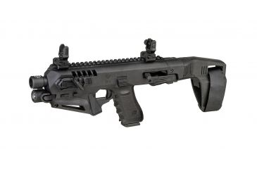 Image of CAA Micro Roni Stabilizer 3.5 for Glock 19/19X Gen5, Black, MIC-RONI-STAB19-3.5
