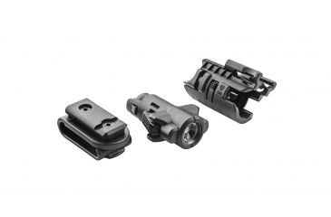 Image of Command Arms Accessories Micro Roni Modular Flashlight Adapter with Flashlight, Black MLA-FL