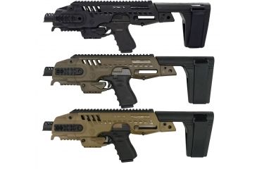 Image of Command Arms Accessories Micro RONI Stabilizer Glock Pistol Carbine Conversion - Non NFA