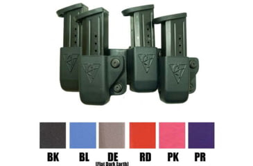 Image of Comp-Tac Beltfeed 4 Mag OWB Kydex, Size 4 - Glock 9/40 Double Stack, .45 GAP, Left Hand, Flat Dark Earth, C66804000LFDN