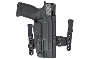 Image of Comp-Tac CTAC IWB Concealed Carry Holster, CZ SP-01 Tactical, Right Hand, Black Kydex, 739189124008